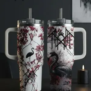 Rock Band Tour 20oz 40oz Tumbler, Lover Sleep Token Tumbler Gift, Hot Cold Drink Cup, Gift For Fans Water Bottles Bottled