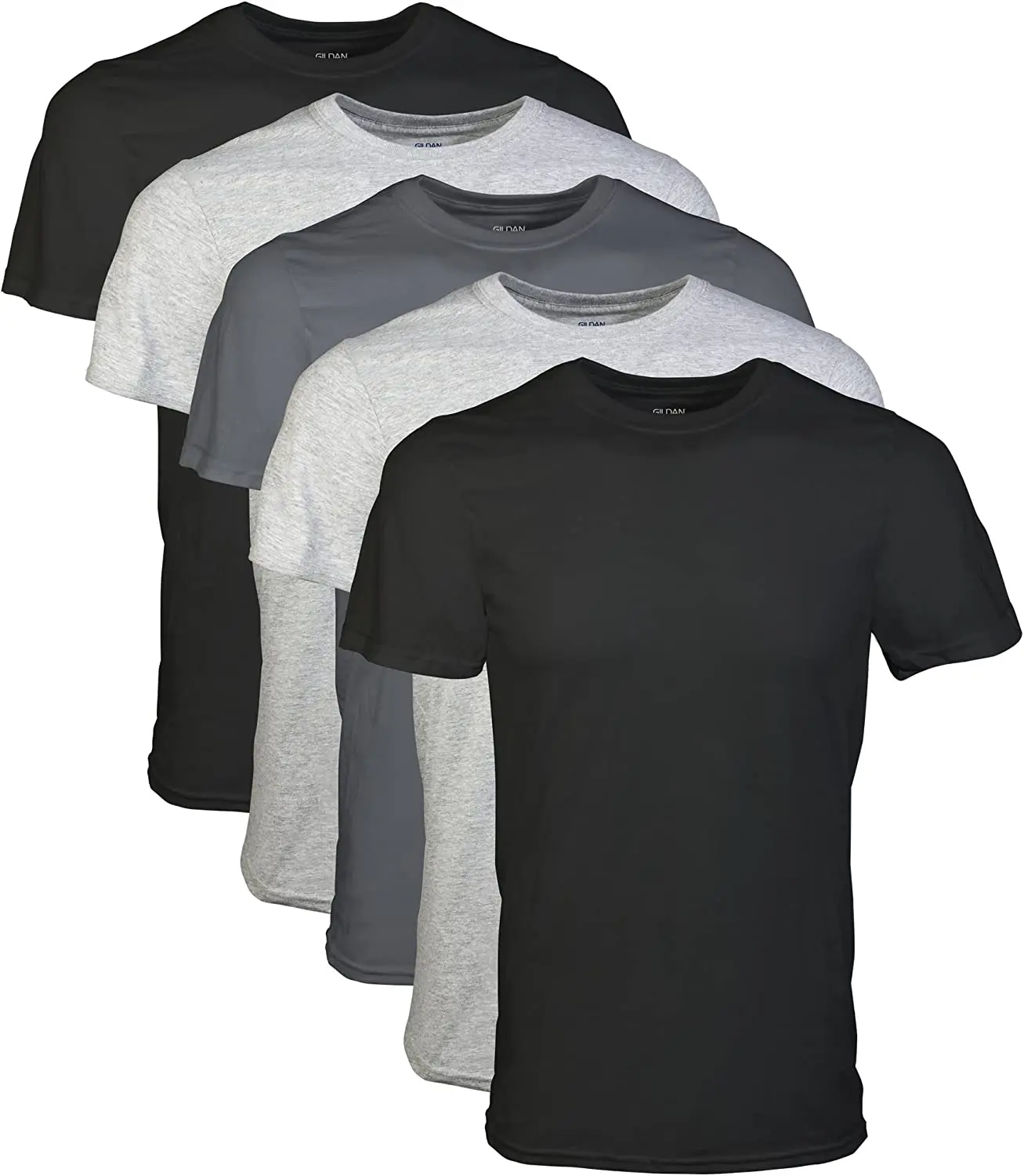 Gildan Men'S Crew T-Shirts, Multipack, Style G1100 Gildan