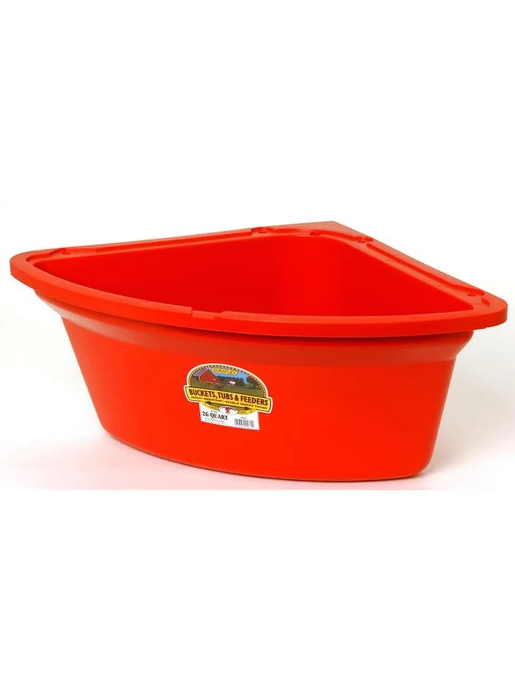 Miller Manufacturing PCF6 26 qt. Corner Feeder, Red