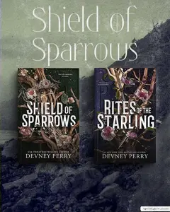 Shield of Sparrows Series by Devney Perry – Romantasy Fantasy Romance Book, Single Title or 2-Book Bundle, Hardcover Paperback