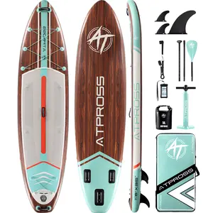 [DealsForYouDays] 11'6"×35" Inflatable Stand Up Paddle Board, 450LBS Capacity Premium SUP, Wide Non-Slip Deck, Double-Ended Oar, 2-Way Pump, Full Accessories for Paddling, Fishing, Inflatable Paddle Board