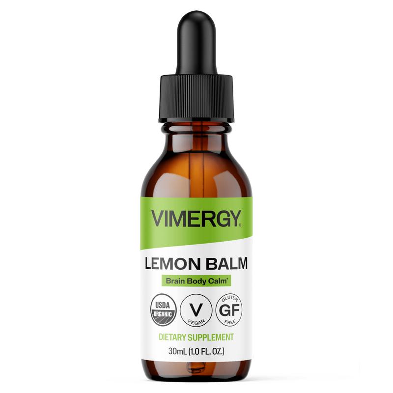 VIMERGY Organic Lemon Balm 30-115 mL Fitness Healthy