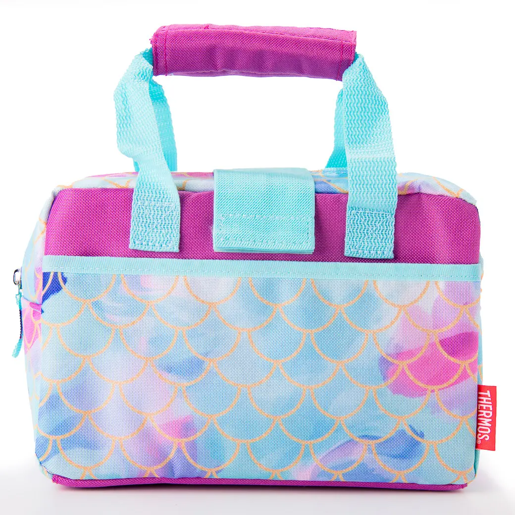 Thermos Kid's Funtainer Mermaid Lunch Duffle Bag  - Mermaid/Teal, Thermal Bag, Lunch Insulation Bag