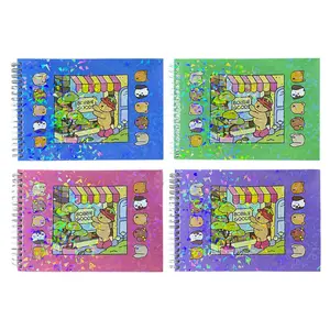 1pc Bear Coloring Book for Adults, tear-resistant and colorfast, made of environmentally friendly paper, featuring colorful bear scenes of everyday life, relaxing and stress-relieving, perfect for weekend family time, or as a gift for friends.