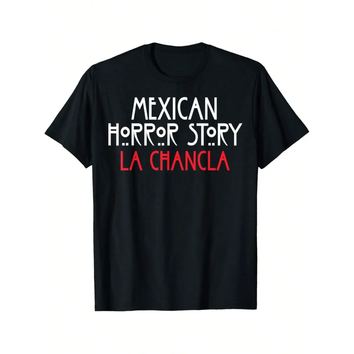 Women's "La Chancla Survivor" Funny Mexican Streetwear Graphic T-Shirt - Soft, Fitted, Lightweight Everyday Short-Sleeve Crewneck Top for Outdoors (Pairs with Solid Cargo Pants)