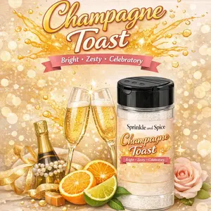 Sprinkle & Spice Champagne Toast Freshener - Sparkling Aroma for Carpets & Upholstery - Festive Uplifting Scent for Special Occasions