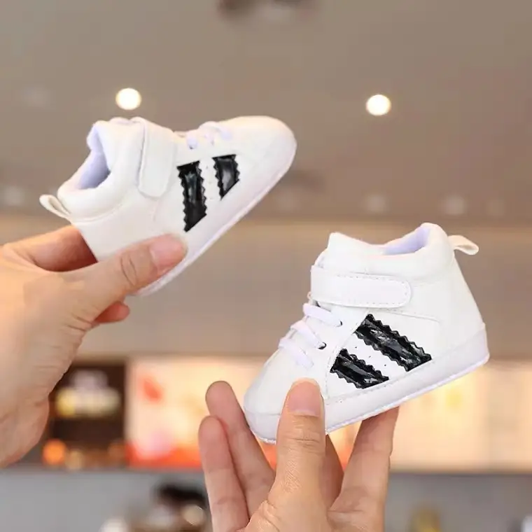 Baby shoes comfortable soft-soled small white shoes children's walking shoes