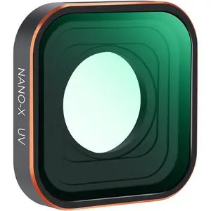 K&F CONCEPT UV Protection Camera Lens Filter Compatible with GoPro Hero 13 Hero12 Hero11, Hero10, Hero9 Black, with 28 Layer-Nano Coating, Top AGC Optical Glass Action Camera Filter