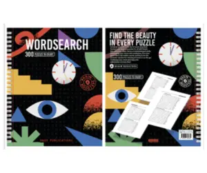 Wordsearch Spiral-Bound Puzzle Book
