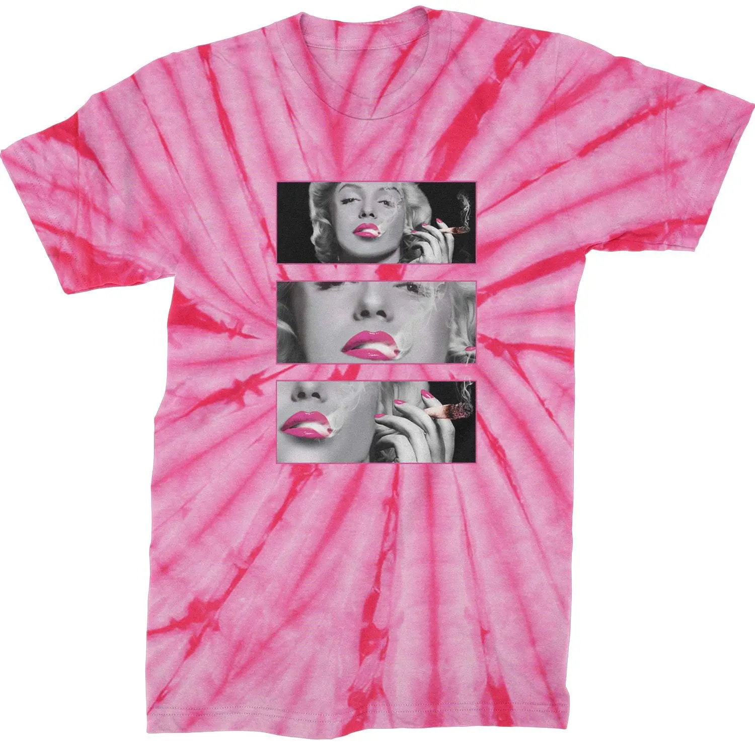 Marilyn Monroe Roll It Lick It Smoke It Mens T-shirt