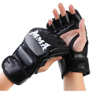 Breathable Fighting Boxing Gloves, 1 Pair MMA Muay Thai Boxing Hand Wraps, Sanda Gloves, ufc glove, Professional Thicken Boxing Trainning Hand Wraps Gloves for Fighting Boxing Gloves Men Boxing Gloves Woman, Boxing Equipment, Valentine's Day Gift