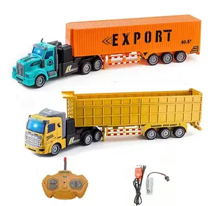 Car Wireless Remote Control Truck Semi Trailer Truck Heavy Transport Truck Dump Truck