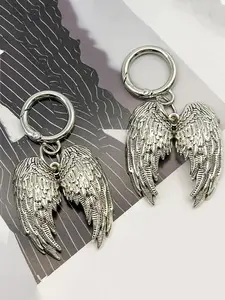 Cool And Enticing! It Is The Preferred Accessory For Sweet And Cool Girls And Punk Fans, Angel Wing Pendant | Valentine's Day Gift, Keychain | With The Meaning Of "Protection", Both Practical And Decorative For Bags/Keys, Bag Hanging Pendant Decoration.