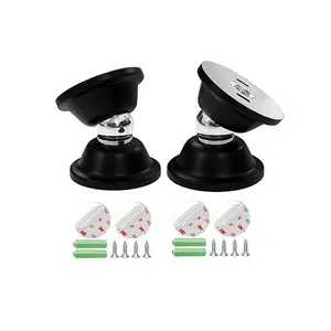 2 PCS RV Magnetic Door Stop for Door Holding & Stopping, Easy Install Non-Obtrusive Design, Flexible Mounting Options for Older Homes & Uneven Doors, Protects Walls, Suitable for All Rooms