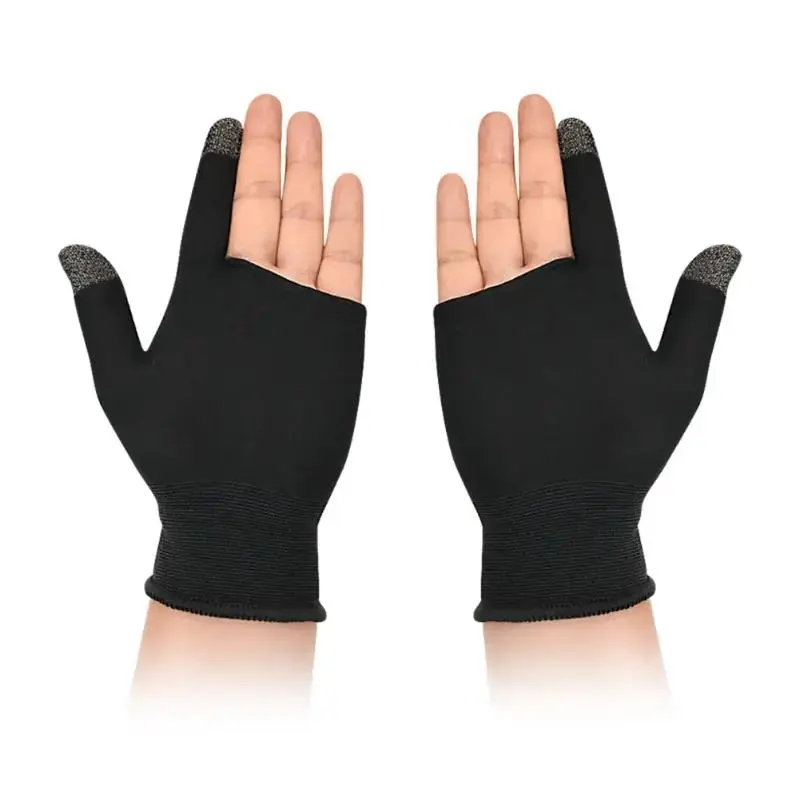 Anti-slip Gaming Finger Gloves (1 Pair), Breathable & Universal Finger Sleeve, Creative Design Finger Sleeve for Gaming, Gaming Accessories, Gaming Finger Sleeves, Console Accessory