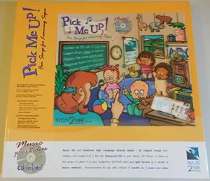 USED-Li'L Pick Me Up! Fun Songs for Learning 200+ ASL Signs - Printed Book plus Enhanced Music CD plus Digital Download Activity Guide by Sign2Me Early Learning (Unknown)