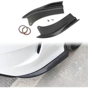 Car Rear Bumper Spoiler Bumpers Lip Diffuser Splitter Protector for Dodge Charger 2015-2021 (Matt Black)