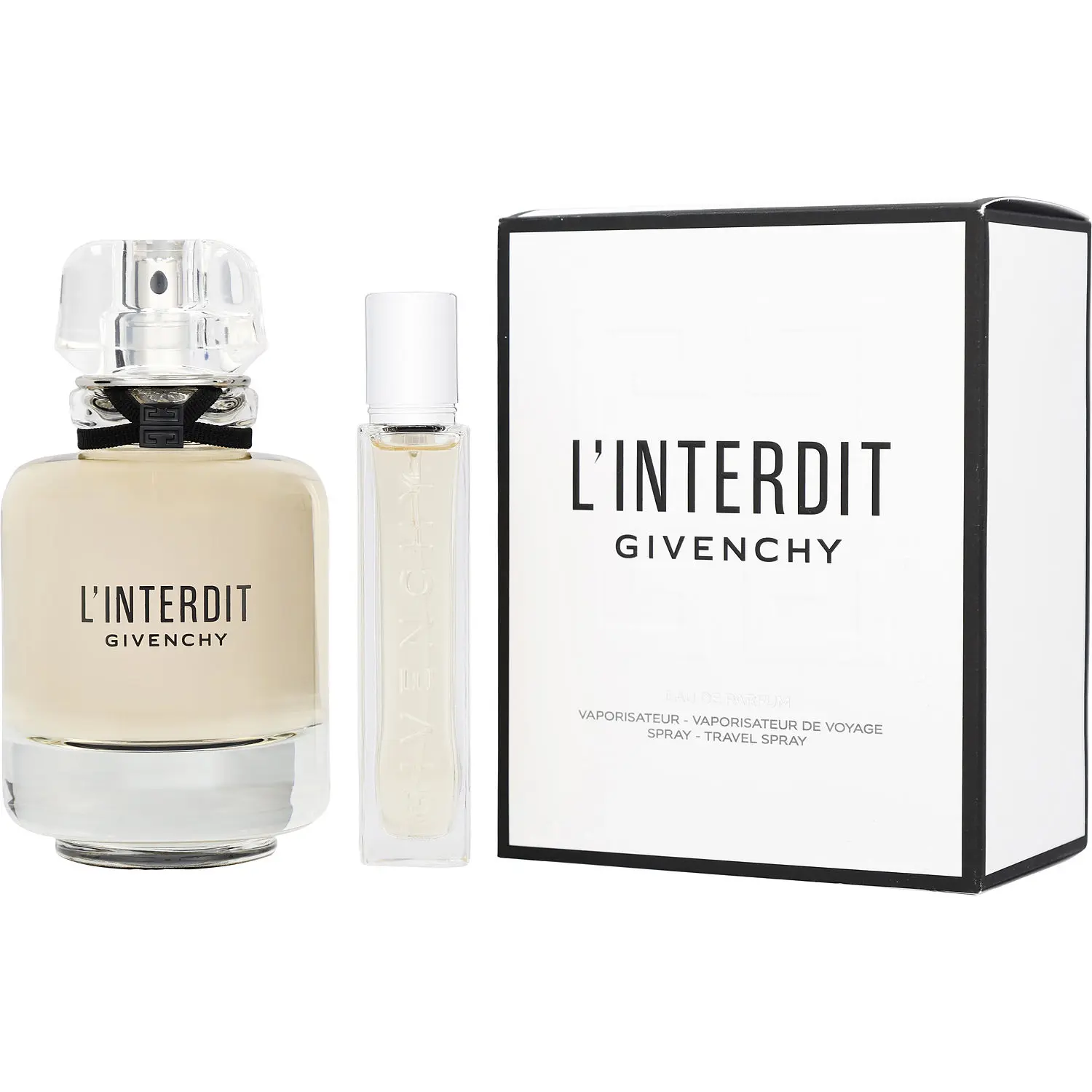 L'interdit Set-Eau De Parfum Spray 2.6 Oz & Eau De Parfum Spray 0.42 Oz Mini For Women
