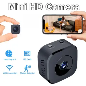 Security Camera Mini Full Color Night Vision High Definition WiFi Monitor Waterproof Motion Detect Surveillance Smart Home Dual Lens astronaut