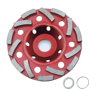 Grinding Wheel and Disc for Stone, Concrete Wall and Floor Polishing, Durable Grinding Pads for Precision Finish