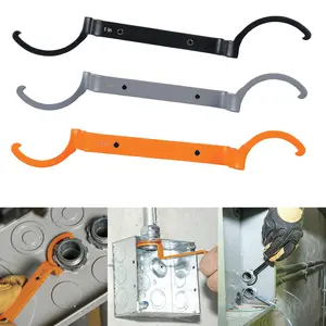 Three-piece tubing tightening wrench set - crescent-shaped wrench kit, Adjustable Wrench, suitable for 1/2, 3/4, and 1-inch tubing, easy to tighten and loosen in confined spaces.