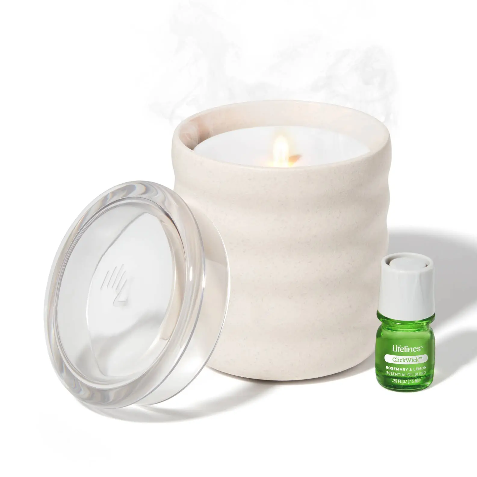 Lifelines | Flameless Candle Diffuser | Bubble Cream