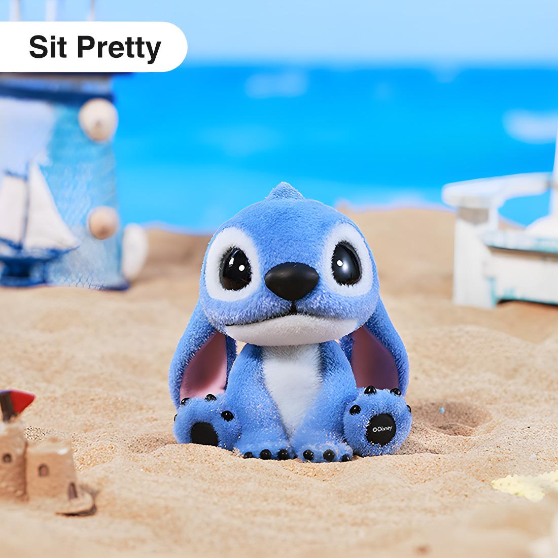Disney Lilo & Stitch Plush Blind Box Figurines,Mystery Flocked Figure Blind Box Collectible,Cute Decor, Shelf Display & Gifts,Perfect for Disney Fans Kids Adults,Holiday Gifts, Birthday Gifts,Single Box