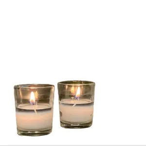 Pre -Filled Votive Candles (25pcs) Decor Glass Decoration farmhouse candle manifestation