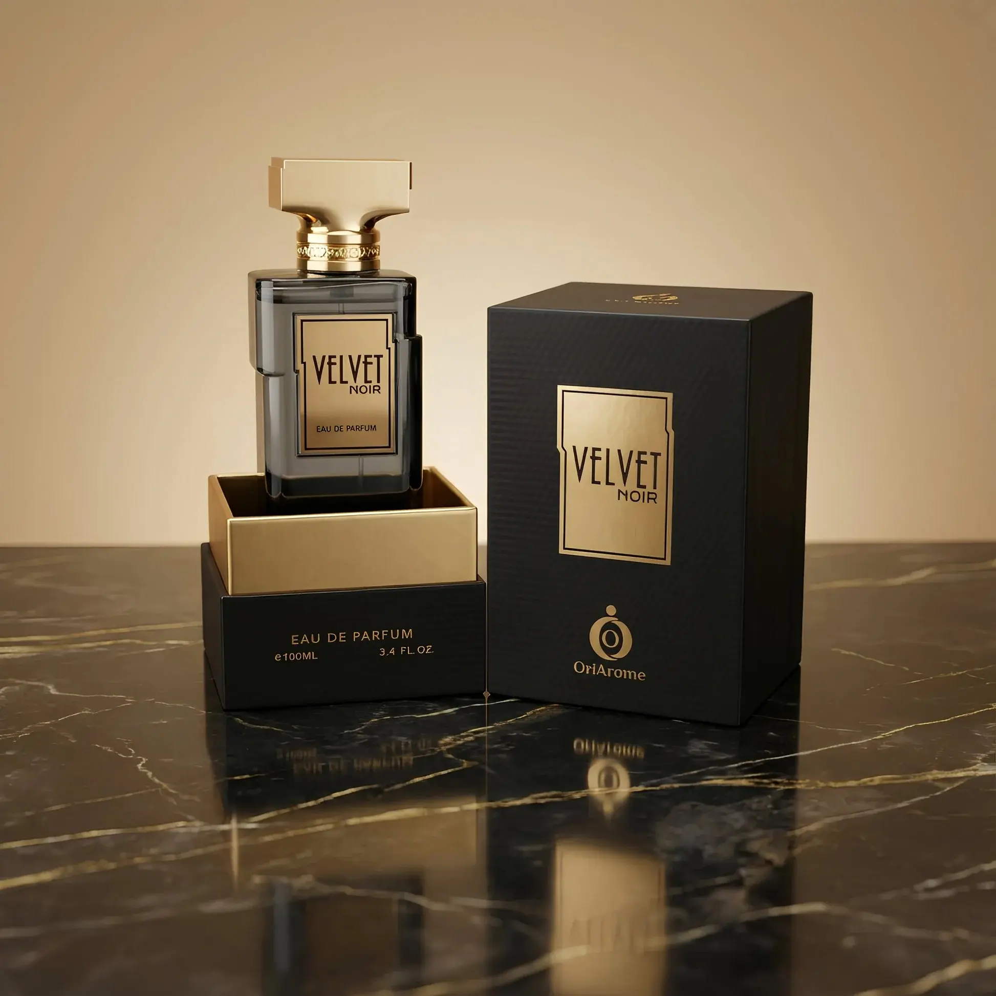 Ori Arome Velvet Noir Eau De Parfum Spray For Unisex 3.4 Ounce