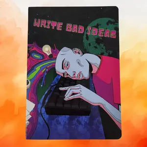 A5 "Brain Spiral" Dot Grid Notebook