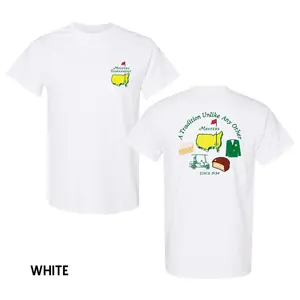 The Masters 2026 A Tradition Unlike Any Other T-Shirt, Classic Golf Tournament Graphic Tee, 100% Cotton Unisex Shirt, Vintage Championship Style, Trendy Sports Fan Streetwear, Comfortable Everyday Wear, Perfect Gift for Golf Lovers
