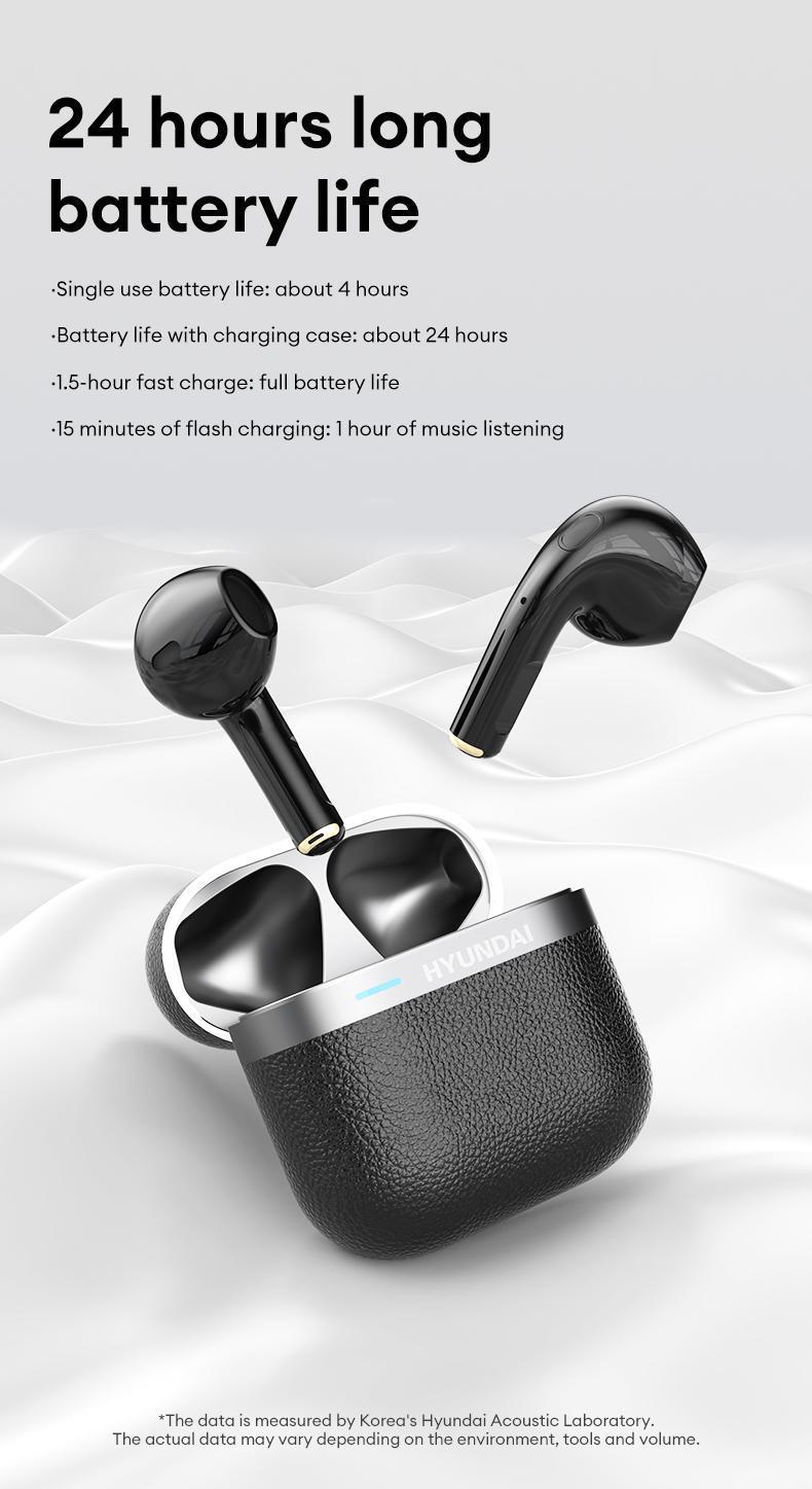 T02PRO TWS True Wireless Bluetooth 5.4 Earbuds High-resolution Sound Quality Headset Long-lasting Battery & Waterproof Electronic Headphones