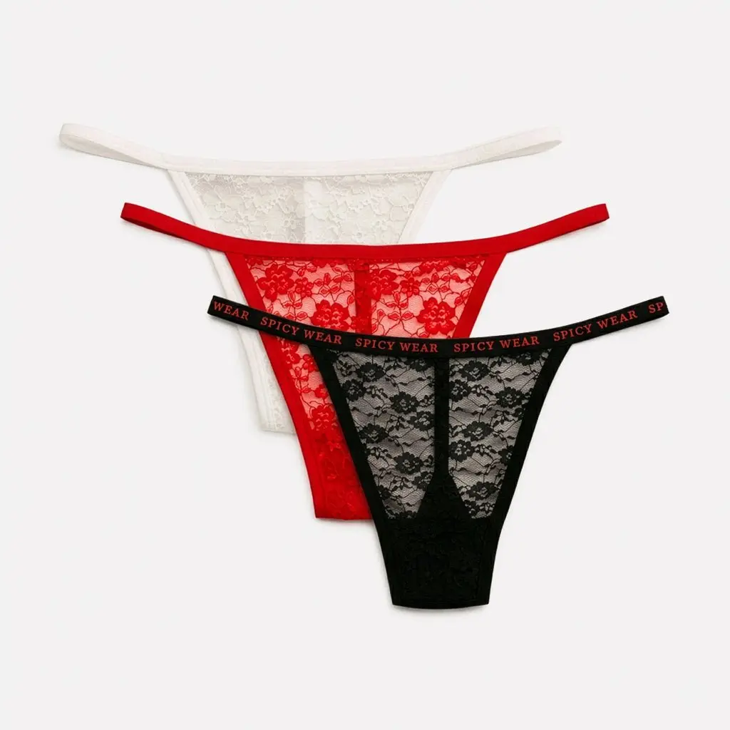 Stretch Lace Y-String® 3-Pack