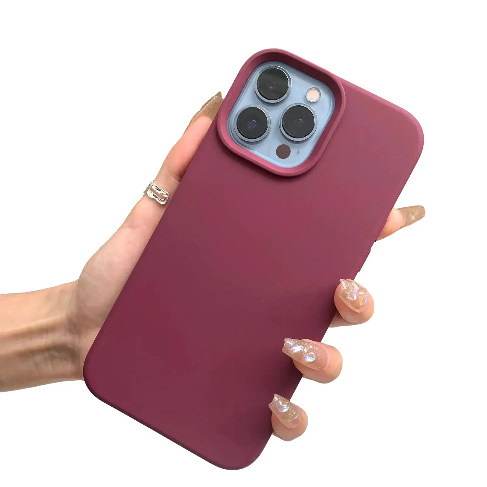 ohhLEDs Phone Case | Plum | Apple