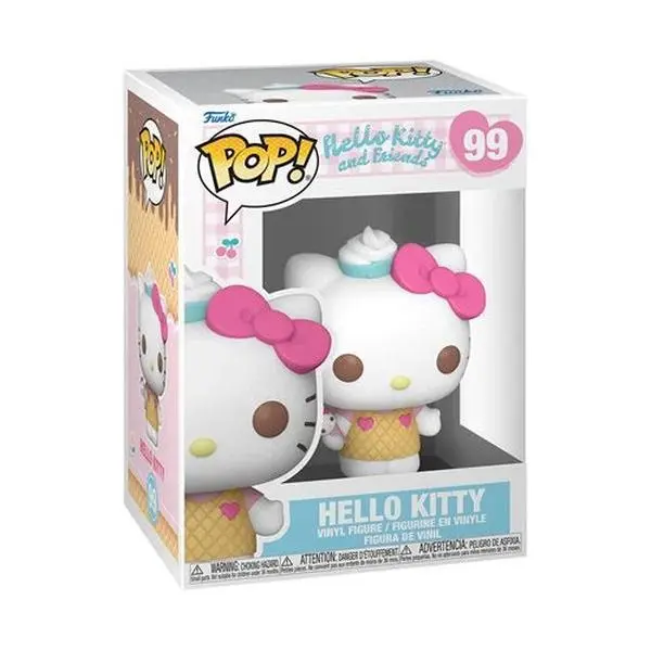Hello Kitty and Friends Hello Kitty (Ice Cream) Funko Pop! Vinyl Figure #99
