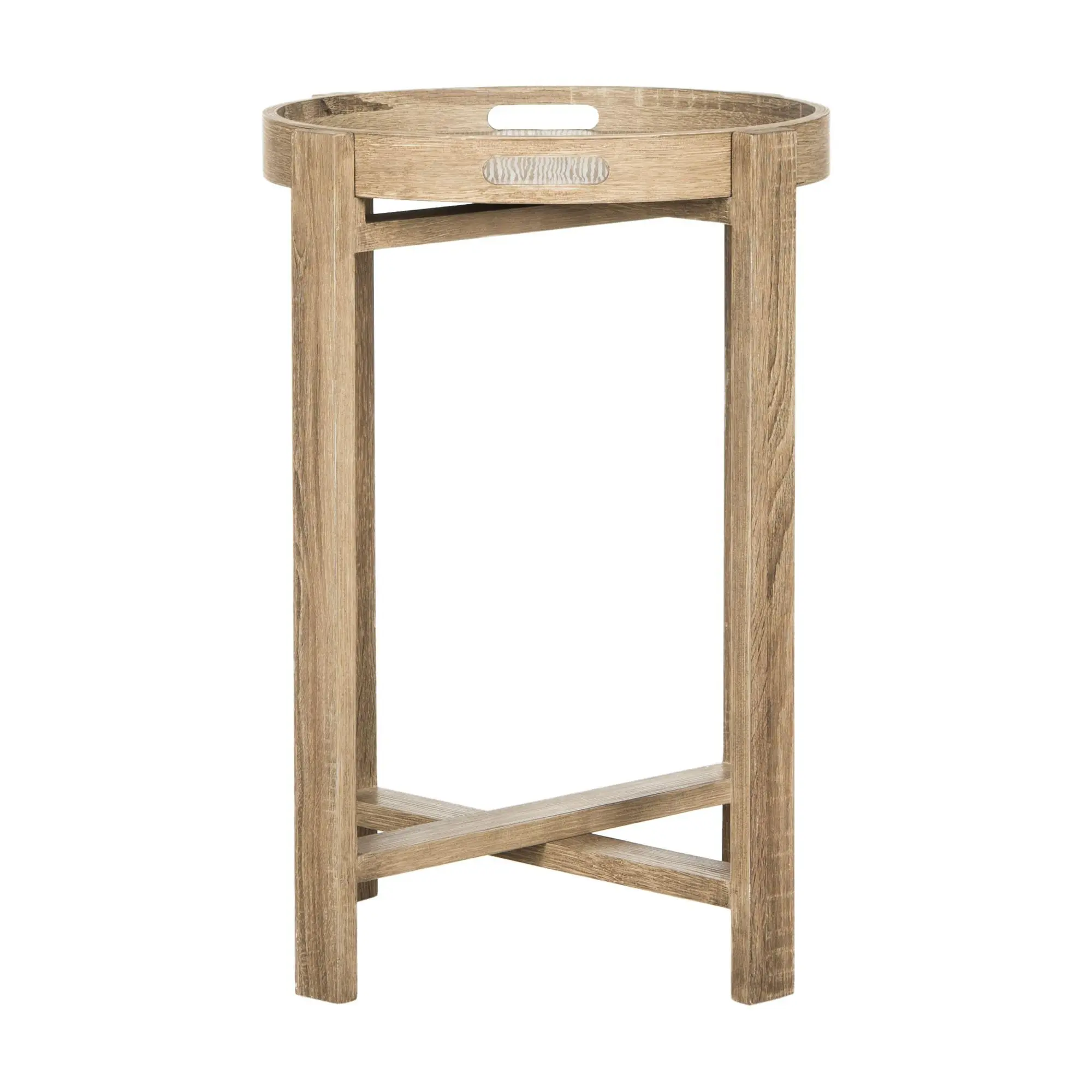Safavieh Hamish Retro Mid-Century Tray-Top SideTable
