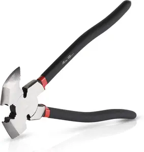 Multi Function Fence Pliers – Nail Puller, Staple Remover & Wire Cutting Tool for Farm Fencing