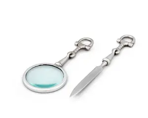 Equestrian Bit Letter Opener & Magnifier