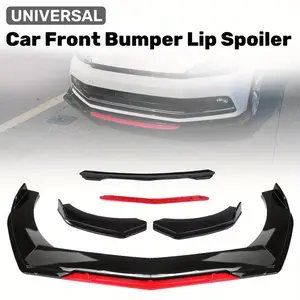 "Universal Car Front Bumper Lip Spoiler – Aerodynamic Design for Car Modification Enthusiasts, Front Splitter, Car Accessories for Trucks & SUVs"