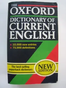 USED-The Oxford Dictionary of Current English (Oxford Quick Reference) (Paperback)