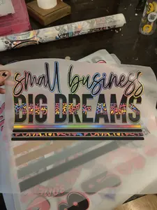 Small Business Big Dreams Vinyl Print