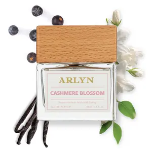 Cashmere Blossom, Arlyn, Women Perfume, Eau de Parfum, Black Currant-Jasmine-Vanilla, Long-Lasting, Vegan, Cruelty Free, Made in USA – 50 ml | 1.7 FL Oz.