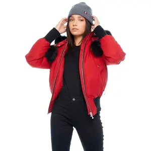 MOOSE KNUCKLES DEBBIE BOMBER Womens Apparel