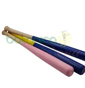 Bate de Madera 18'' pintados de diferentes colores