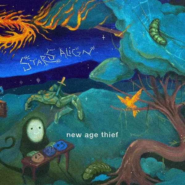 Stars Align - Sky Blue - New Age Thief - Record Album, Vinyl LP