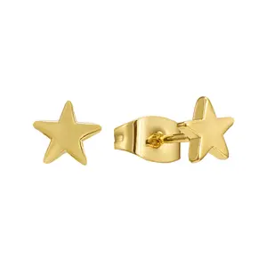 EVRY JEWELS Gold or Silver Plated Women's Hypoallergenic Reach for the Stars Earrings