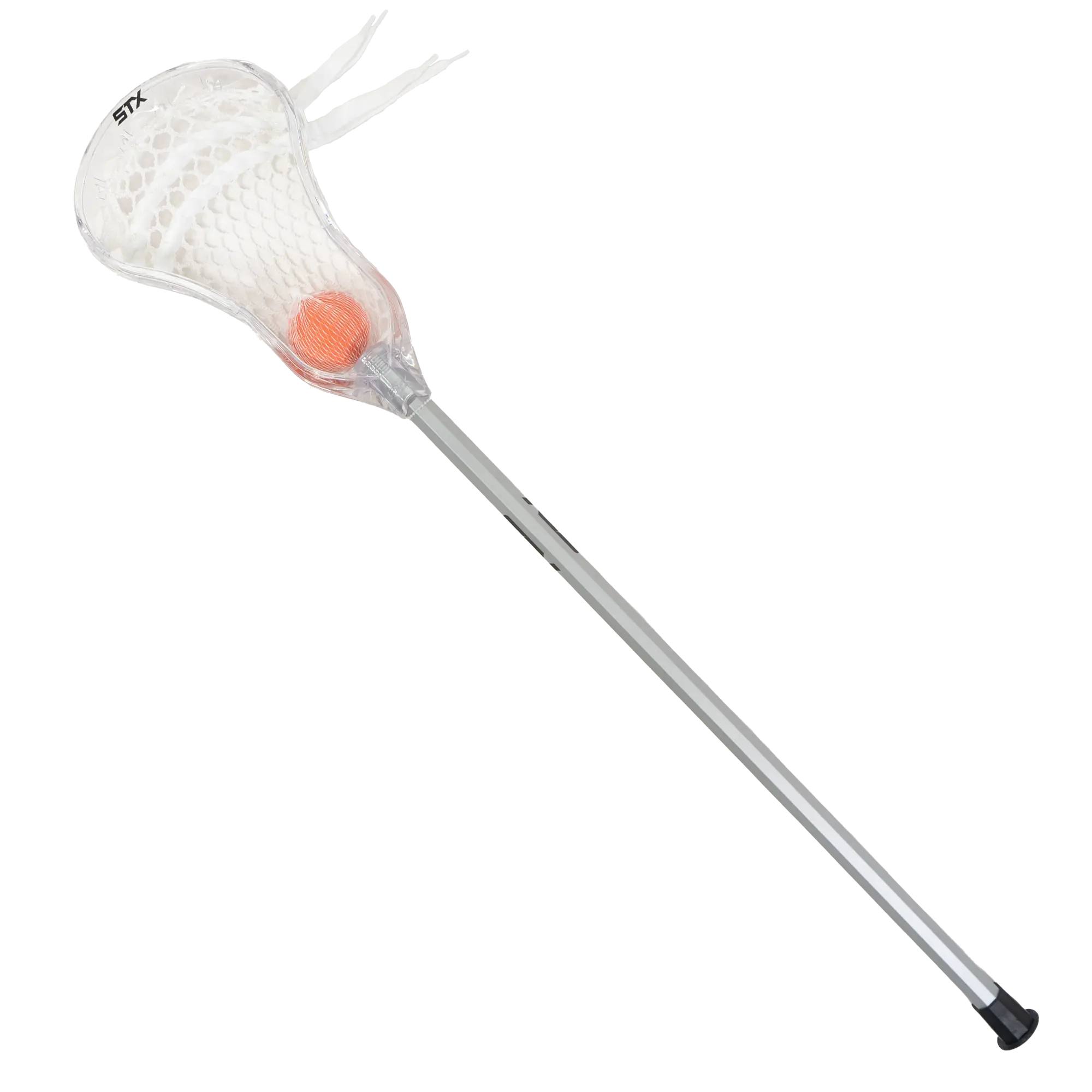 Miniature Lacrosse Complete Stick, 36 Inches - Features Mini Power Head, Durable Metal Handle, and Soft Mesh Pocket, Miniature Stick, Hiking Sticks