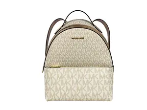Pre-owned MICHAEL KORS Pvc Backpacks Sheila Medium Backpack Women's Bookbag