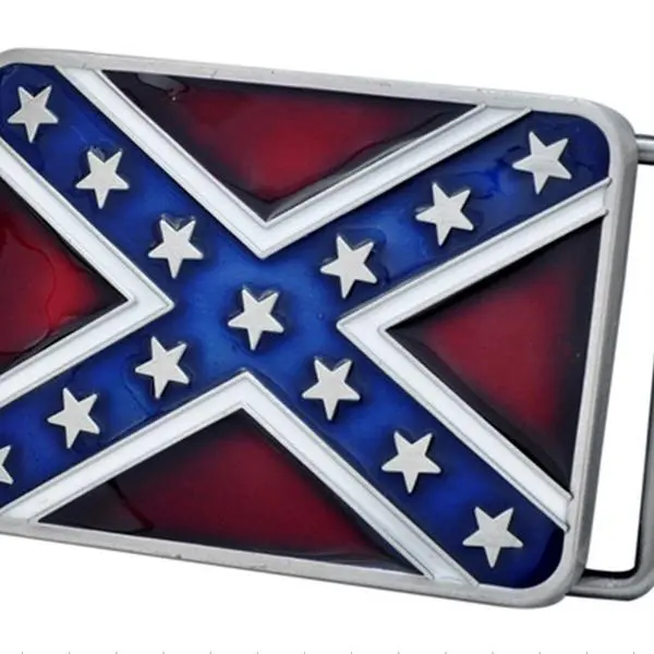 American Flag belt buckle 1321