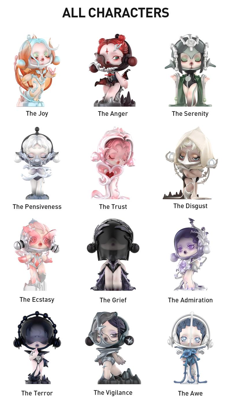 POP MART SKULLPANDA The Sound Series Figures POP MART SKULLPANDA The Sound Series Figures